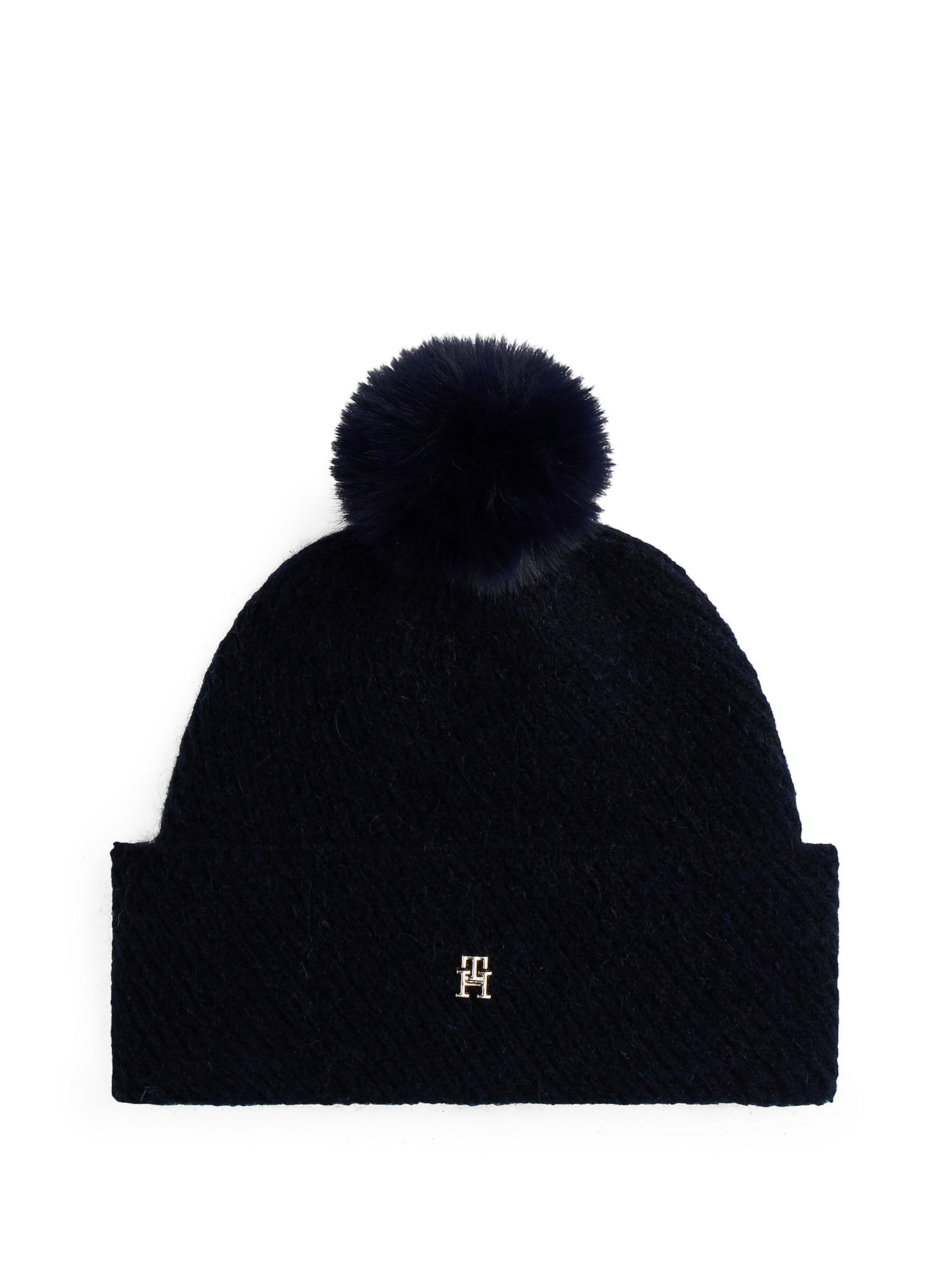 TOMMY HILFIGER Beanie in Blue: front