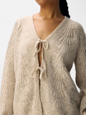 Cardigan 'OBJFlora' OBJECT en blanc