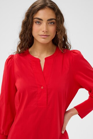 CULTURE Jurk 'Antoinett' in Rood