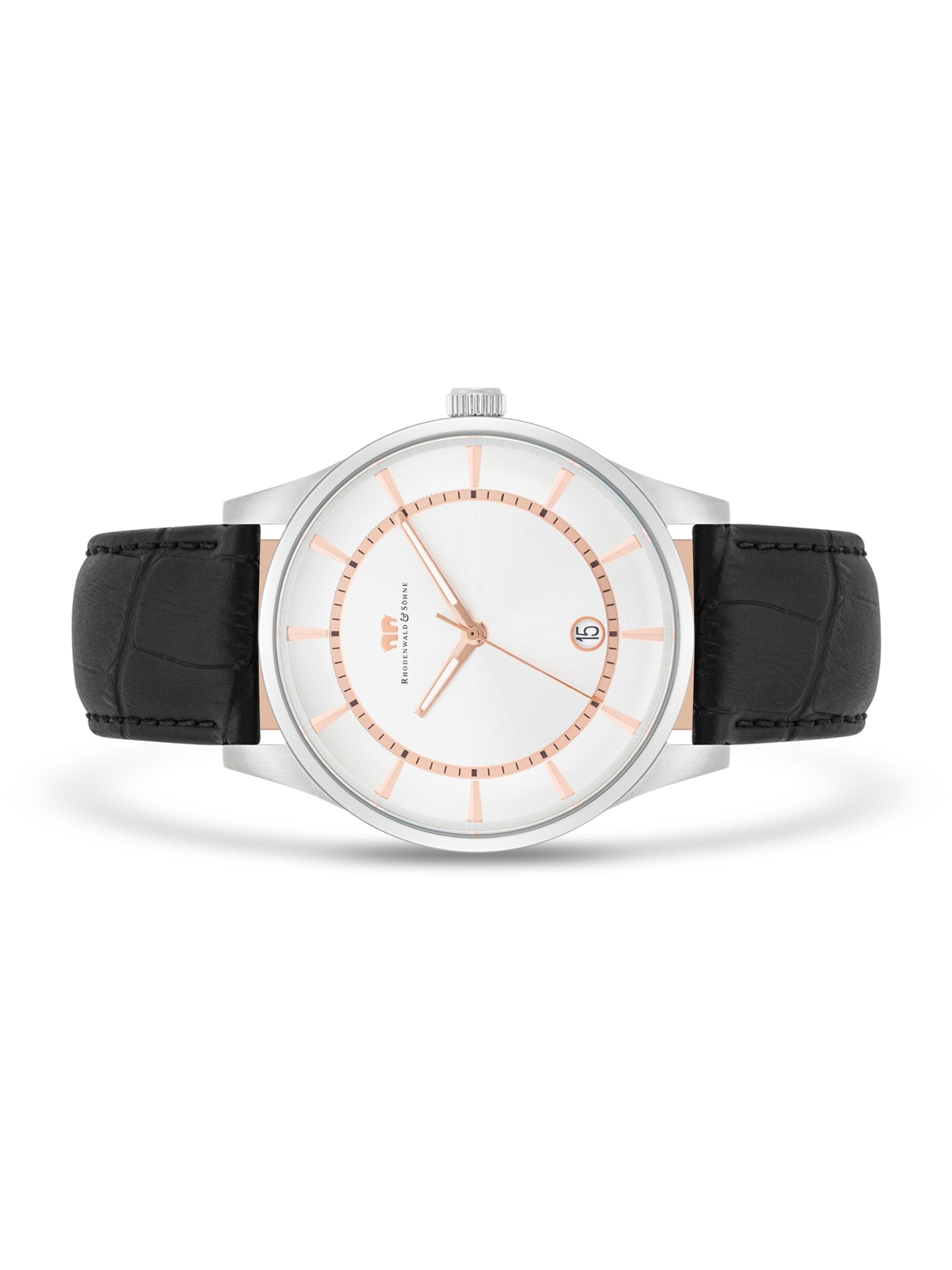 Rhodenwald & Söhne Analog watch in Black