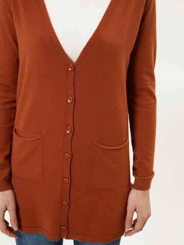 Cardigan Influencer en marron