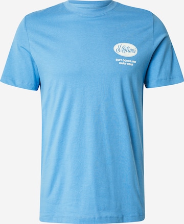 T-Shirt s.Oliver en bleu : devant