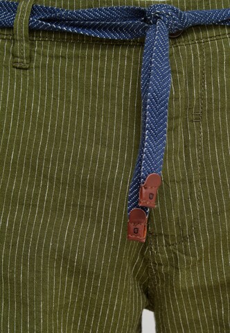 INDICODE JEANS Regular Chino Pants in Green