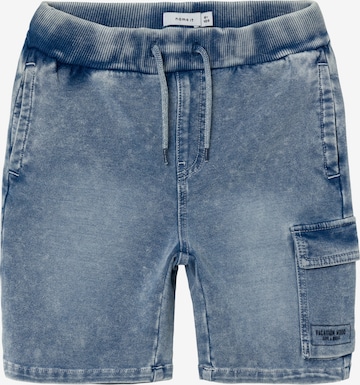 NAME IT Regular Trousers 'Ryan' in Blue: front