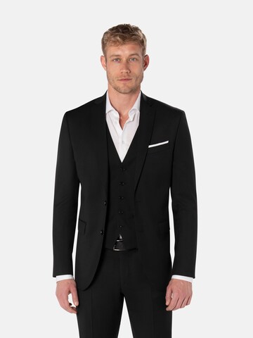 BENVENUTO Regular fit Suit Jacket 'Romeo' in Black: front