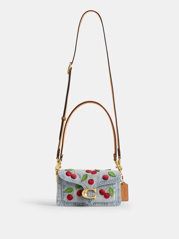 Borsa a spalla di COACH in blu