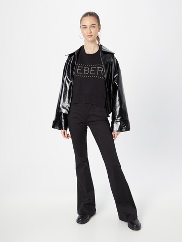 ICEBERG Sweatshirt 'FELPA' in Schwarz