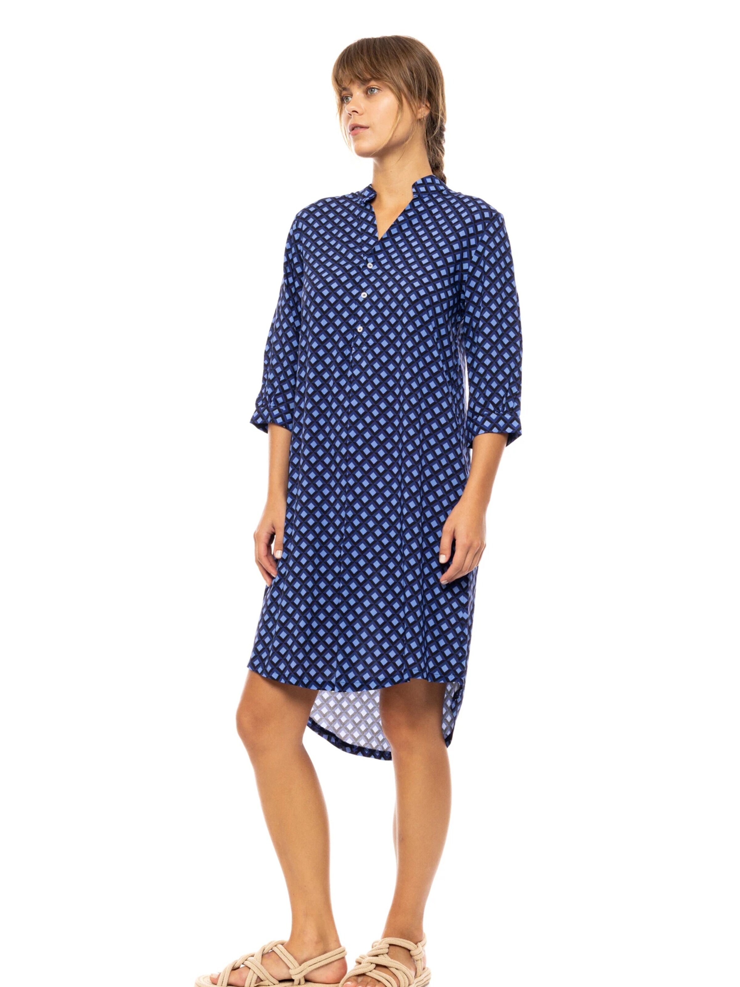 Pink Label - Vestido de verano 'BEACHWEAR BLUE AZURE' en azul