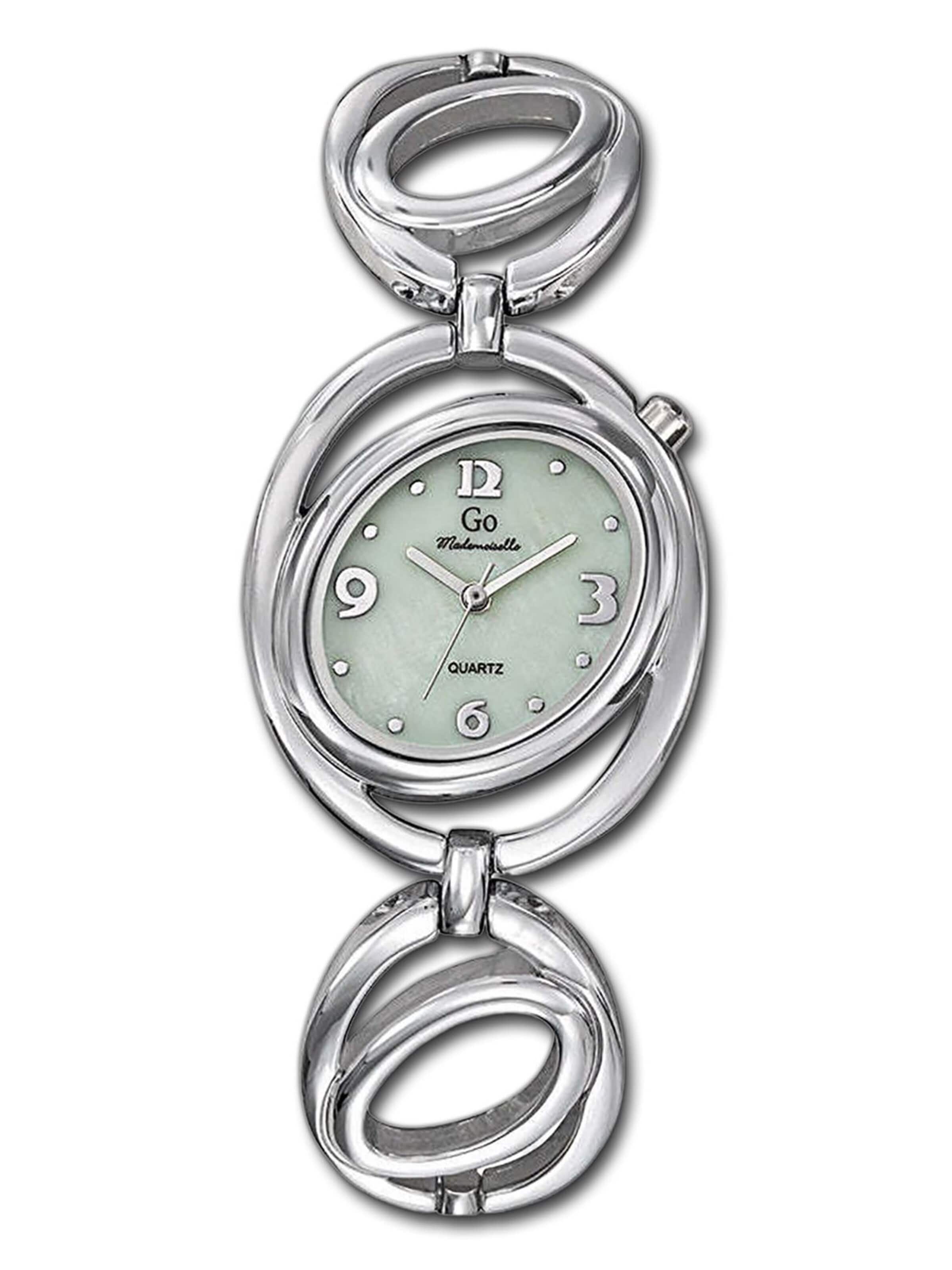 Orologio analogico di GO GirlOnly in argento: frontale