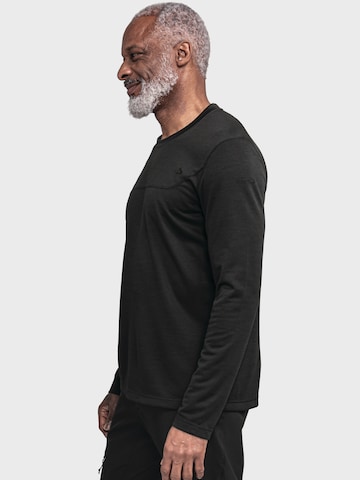 T-Shirt fonctionnel 'Circ Smue' Schöffel en noir