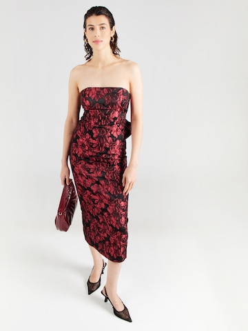 Robe Maya Deluxe en rouge : devant