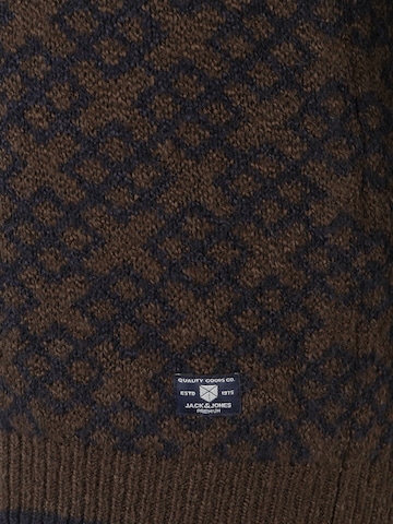Jack & Jones Plus Sweater 'RYAN' in Brown