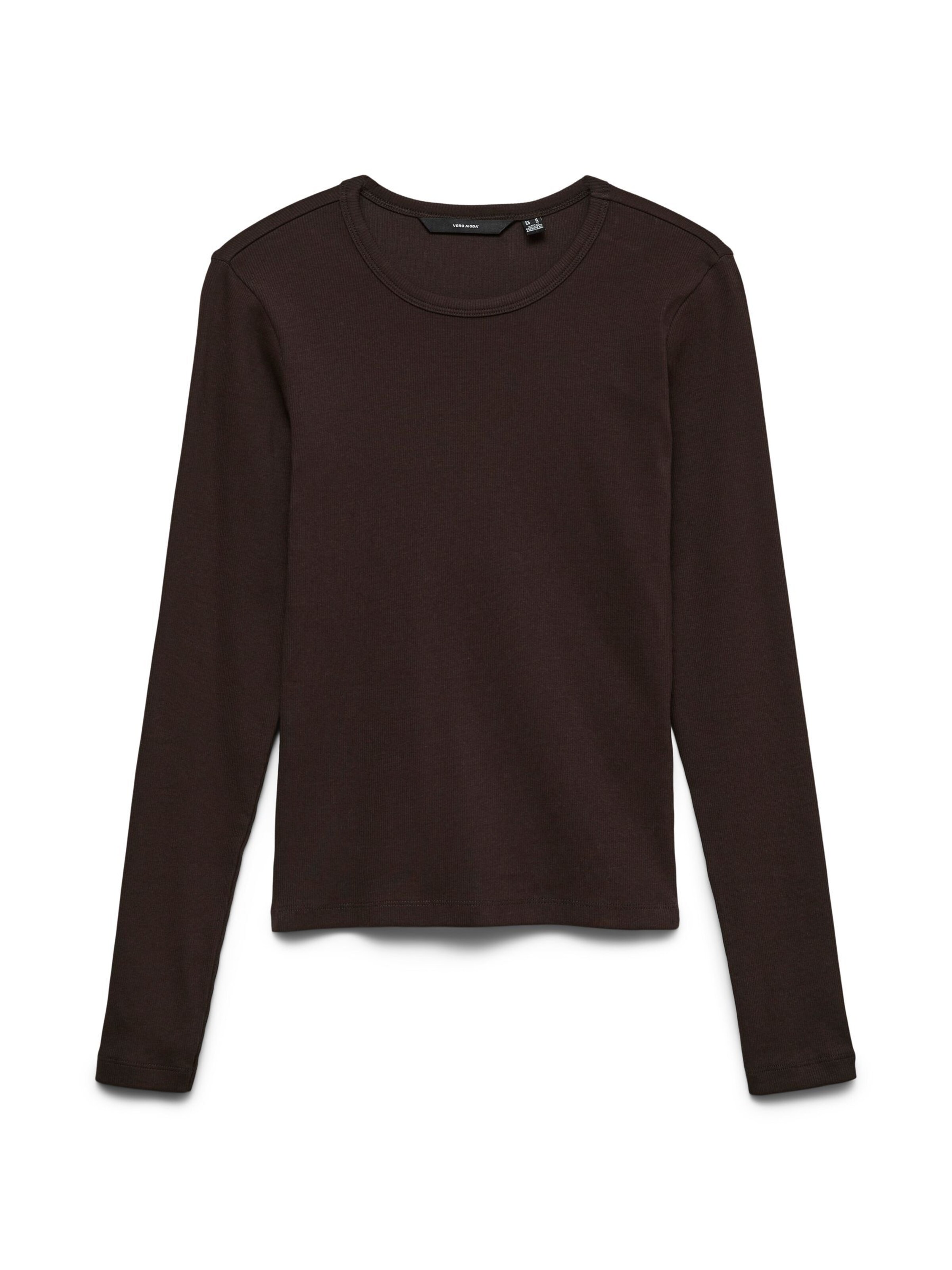 T-shirt 'CHLOE' Vero Moda Curve en marron : devant