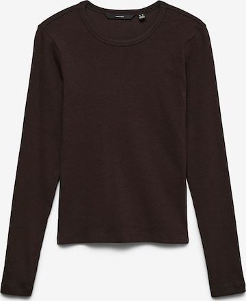 T-shirt 'CHLOE' Vero Moda Curve en marron : devant