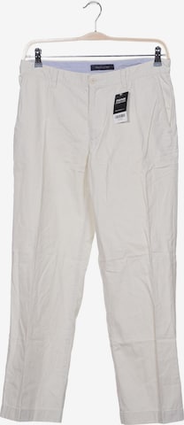 TOMMY HILFIGER Stoffhose 32 in Weiß: predná strana