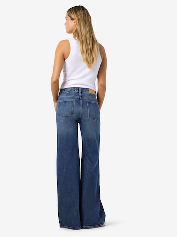 Noisy may - Perna larga Calças de ganga 'NMNELLIE' em azul