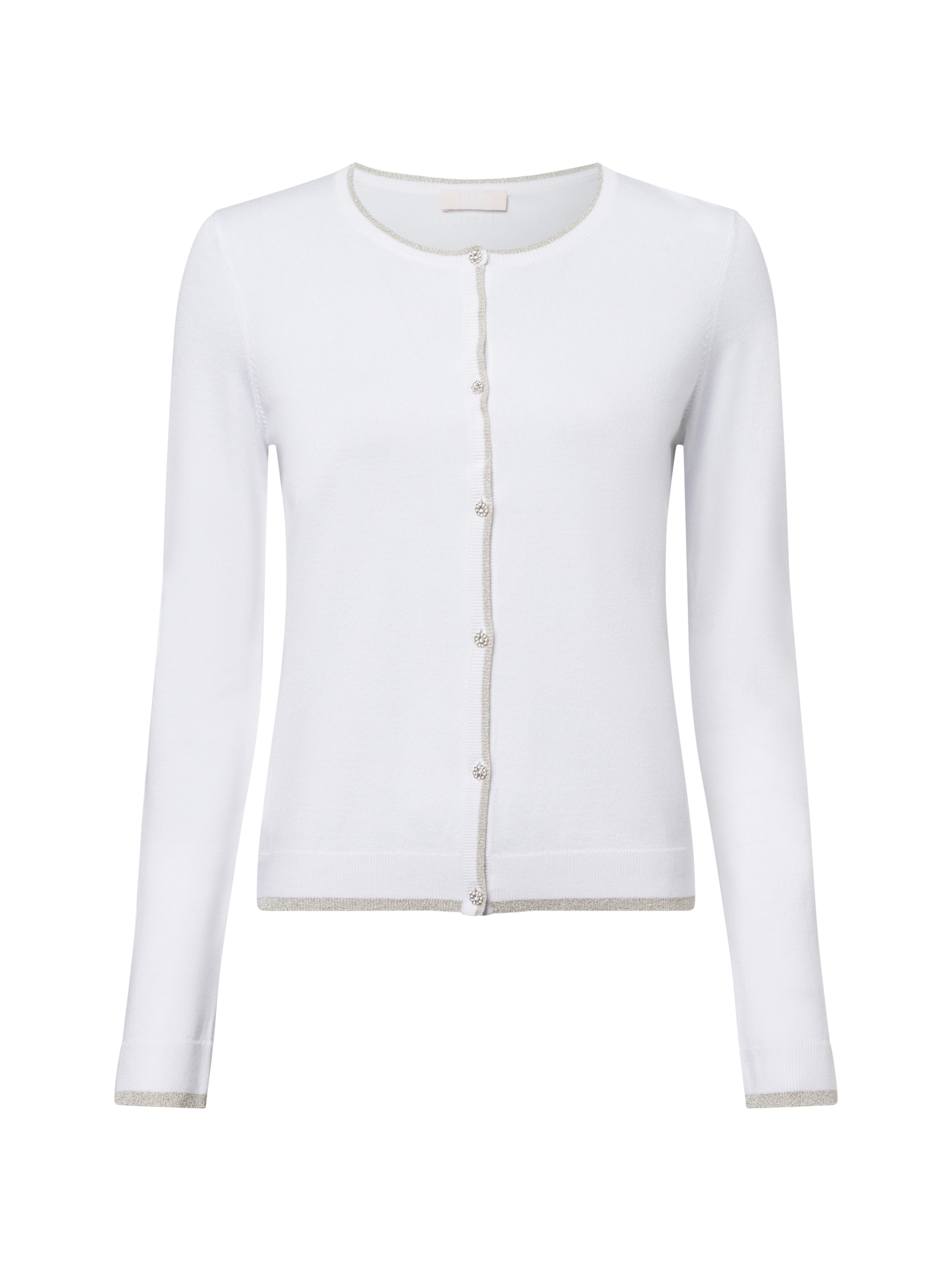 Liu Jo Strickjacke in Weiß: Vorderseite