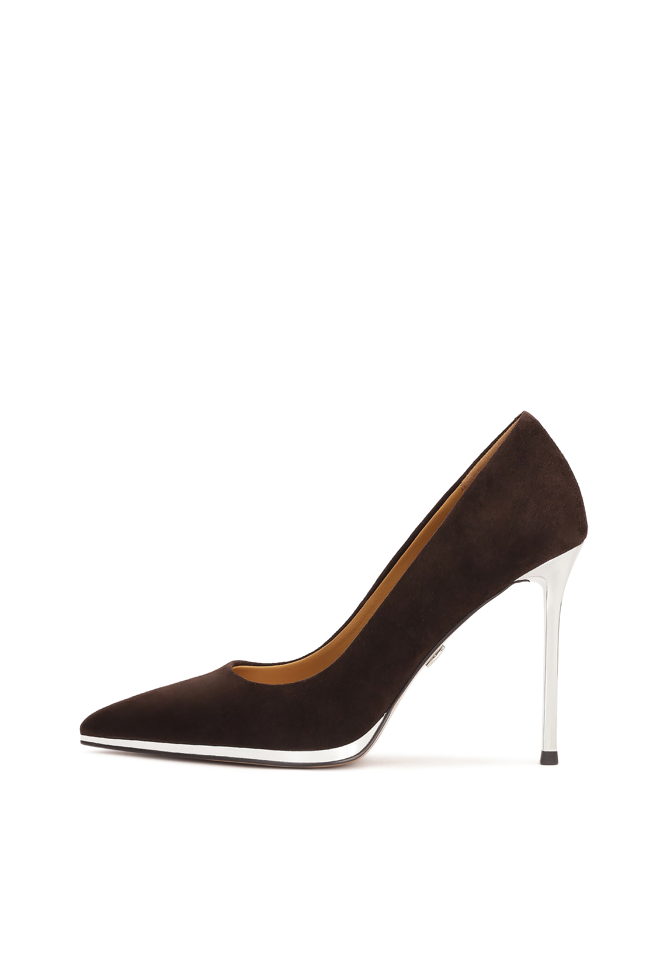 Kazar Γόβες σε καφέ: μπροστά