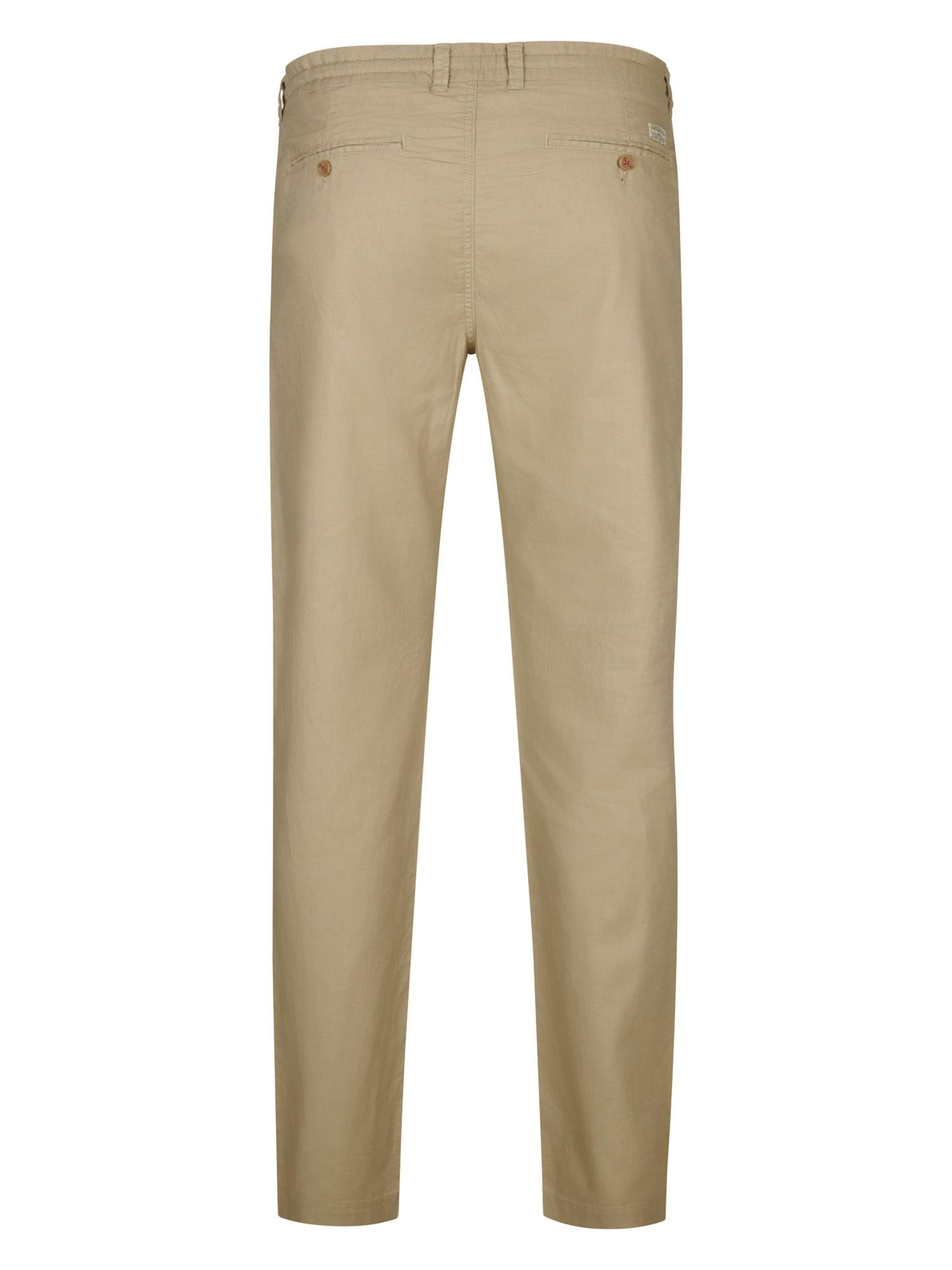 PETROL INDUSTRIES MEN Regular Chinobyxa i beige