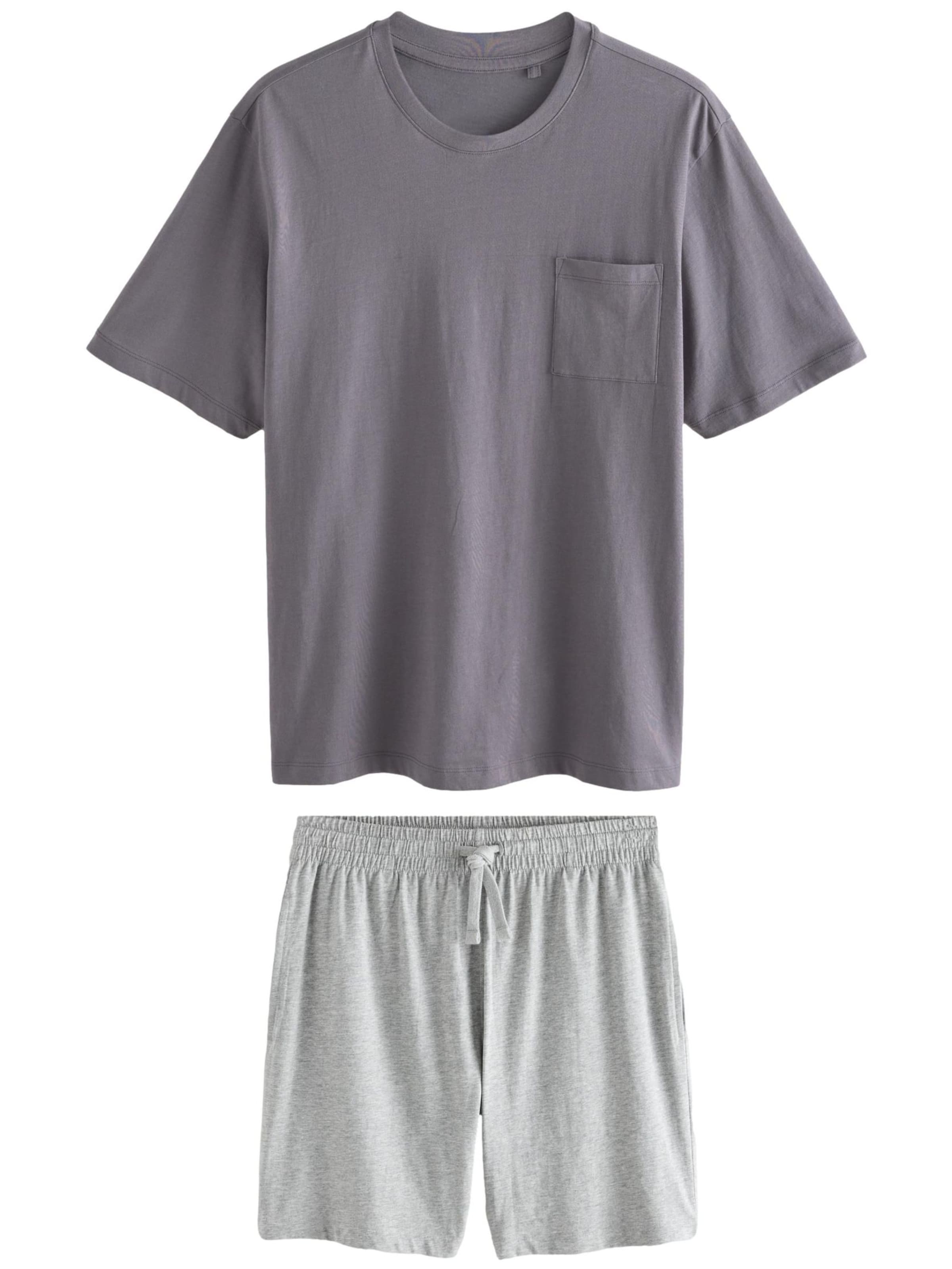 Next Krátke pyžamo - Sivá: predná strana