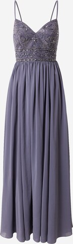 Laona Evening Dress in Grey: front