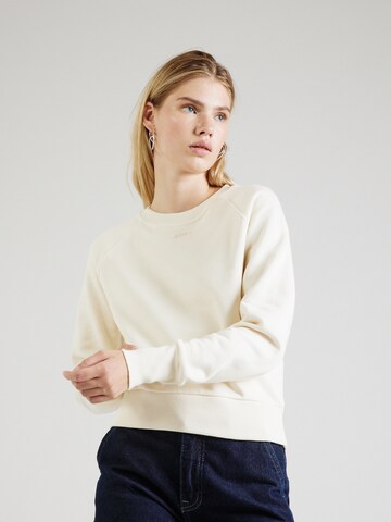 G-Star RAW Sweatshirt i beige: framsida