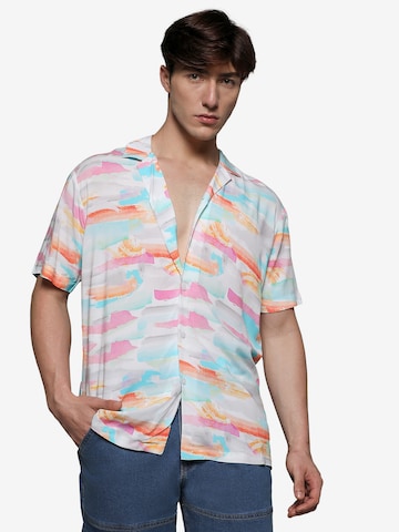 Campus Sutra Regular fit Button Up Shirt 'Ace' in Mixed colors: front
