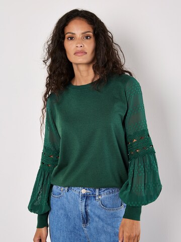 Pull-over Apricot en vert