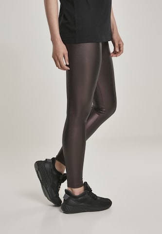 Urban Classics Skinny Leggings in Braun