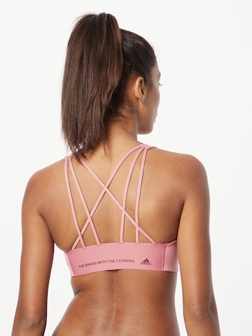 ADIDAS SPORTSWEAR Bustier Sport bh 'Coreflow Medium-Support' in Roze