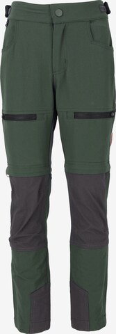 ZigZag Regular Outdoor Pants 'Alex' in Green: front