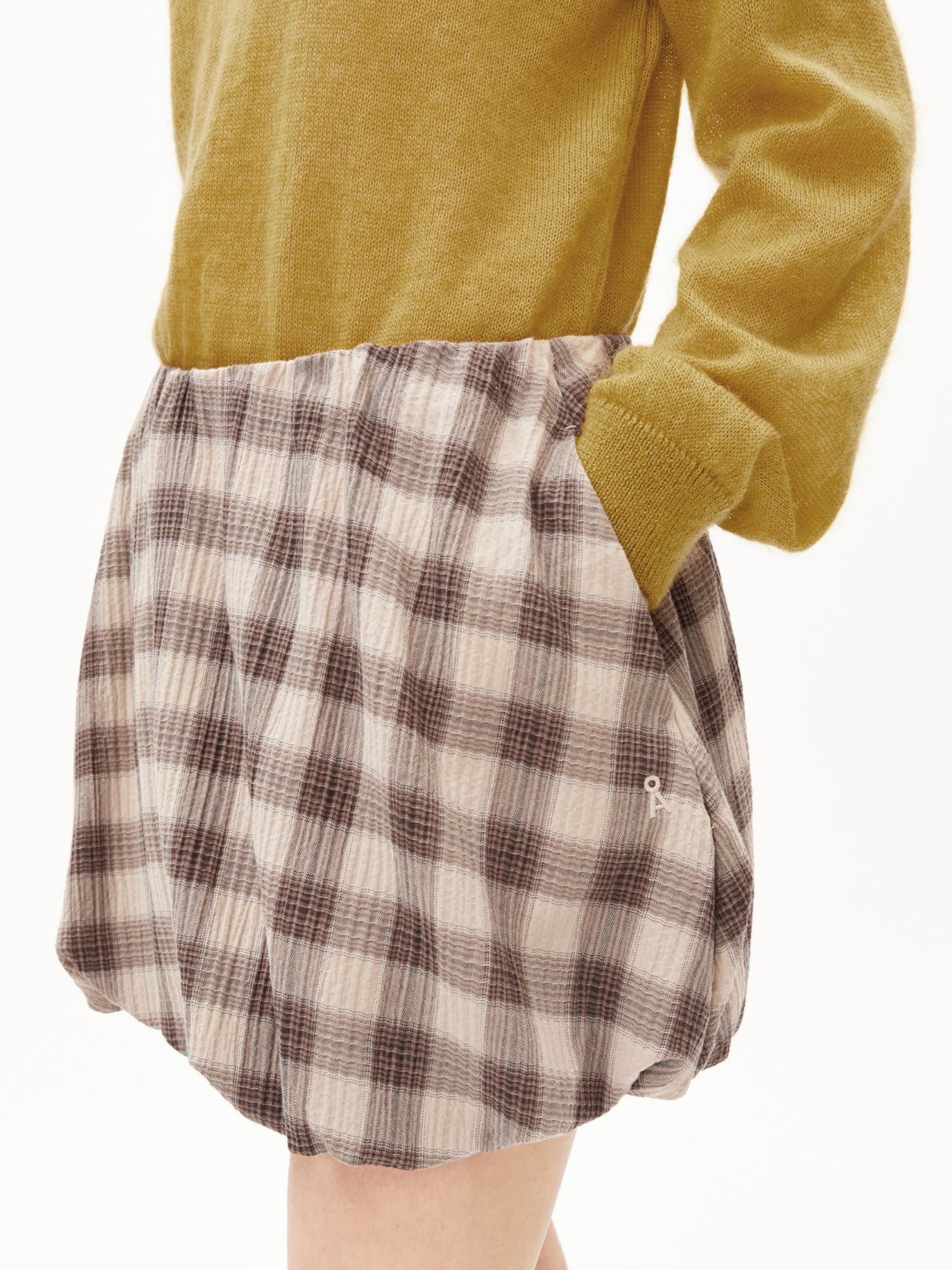 ARMEDANGELS Skirt in Brown: front