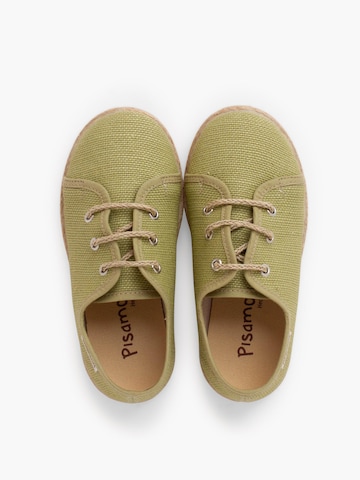 Scarpa bassa di Pisamonas in verde