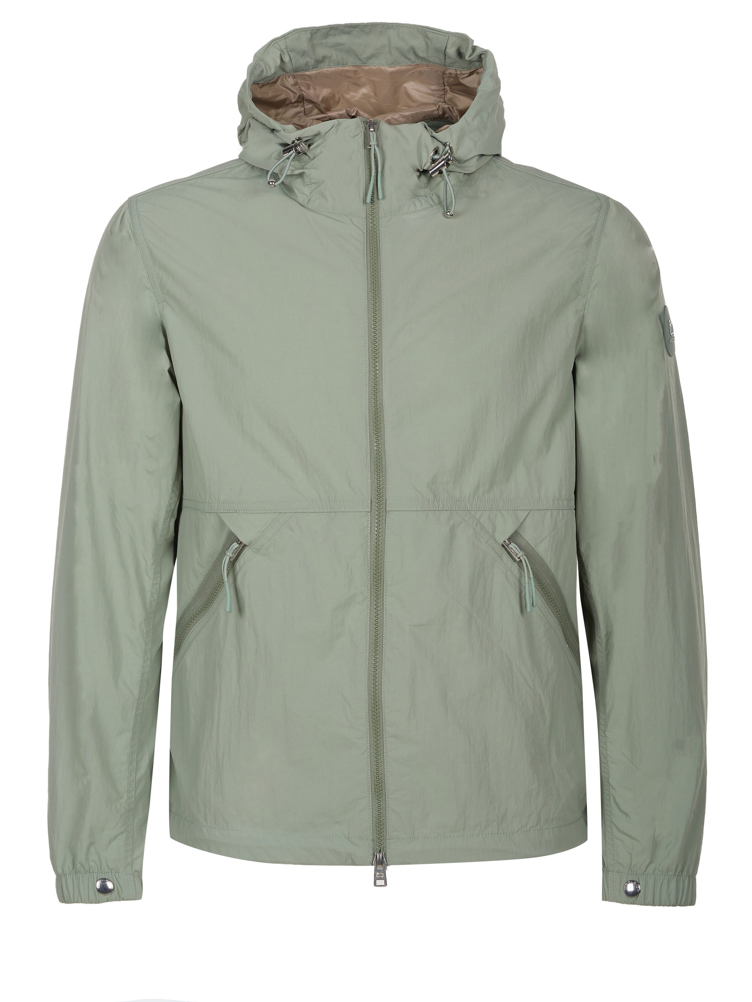 Woolrich Between-Season Jacket 'Woolrich Jacke' in Green: front