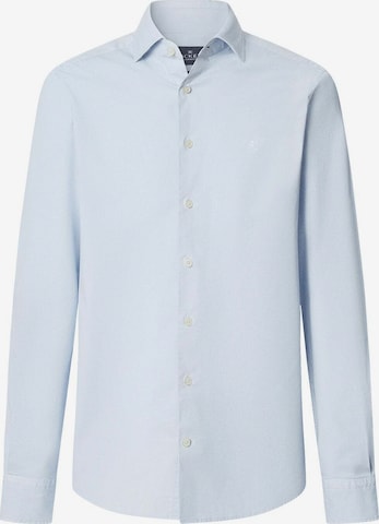 Hackett London Regular Fit Hemd in Blau: Vorderseite