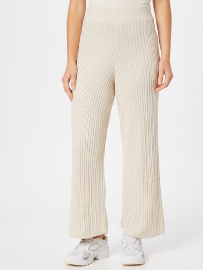 Pantaloni 'Valeria' Guido Maria Kretschmer Collection pe alb murdar, Vizualizare model