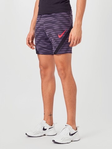 NIKE Regular Sporthose in Lila: Vorderseite