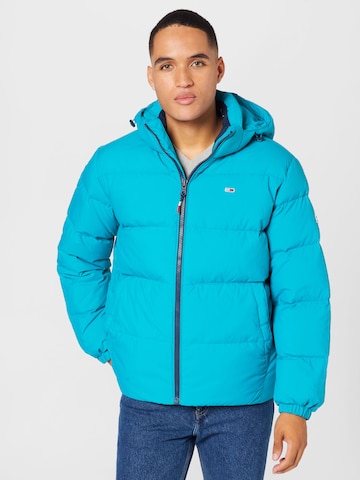 Veste d’hiver Tommy Jeans en bleu : devant