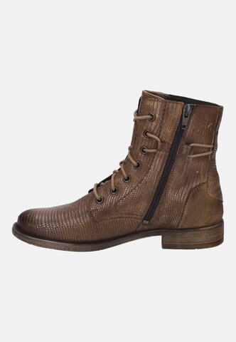 JOSEF SEIBEL Schnürstiefelette 'Sienna 72' in Beige