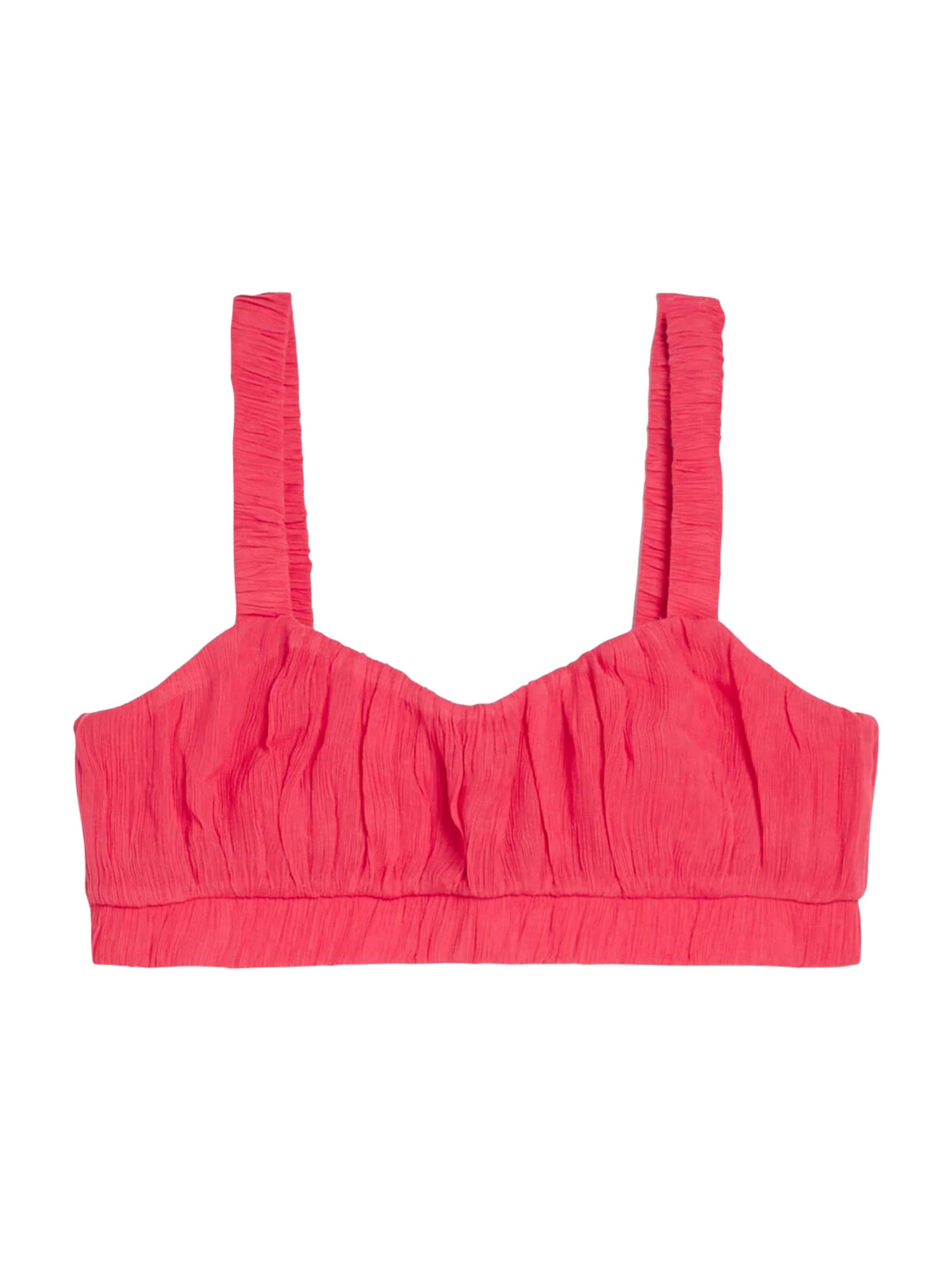 Bershka Top in Orange: front