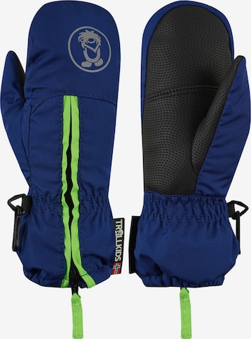 TROLLKIDS Gloves in Blue: front