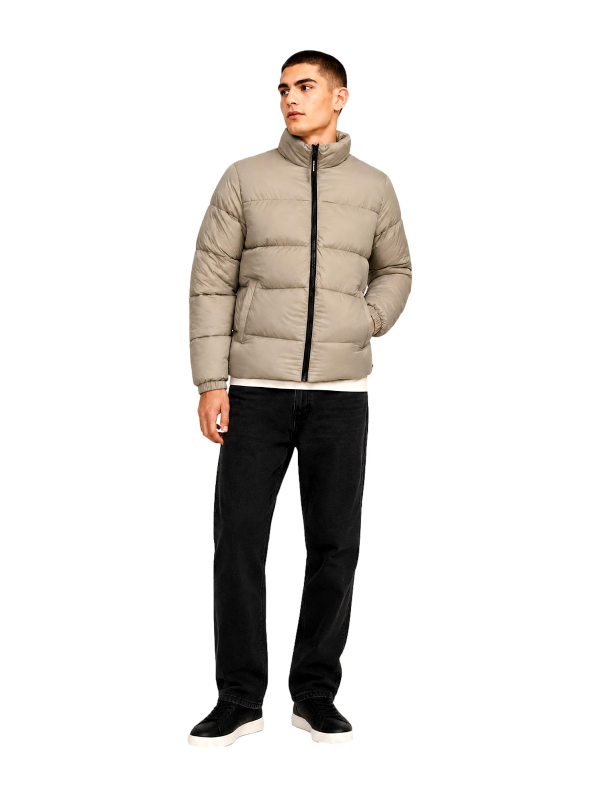JACK & JONES Talvitakki 'Chili Puffer' värissä beige