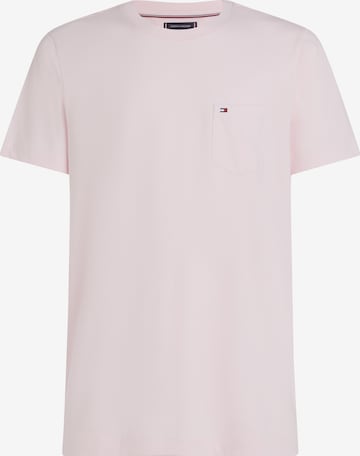TOMMY HILFIGER Футболка 'ESSENTIAL' в Ярко-розовый: спереди