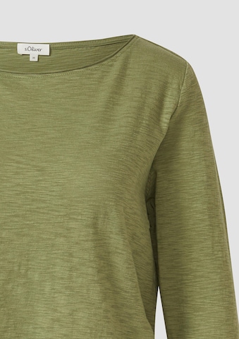 T-shirt s.Oliver en vert
