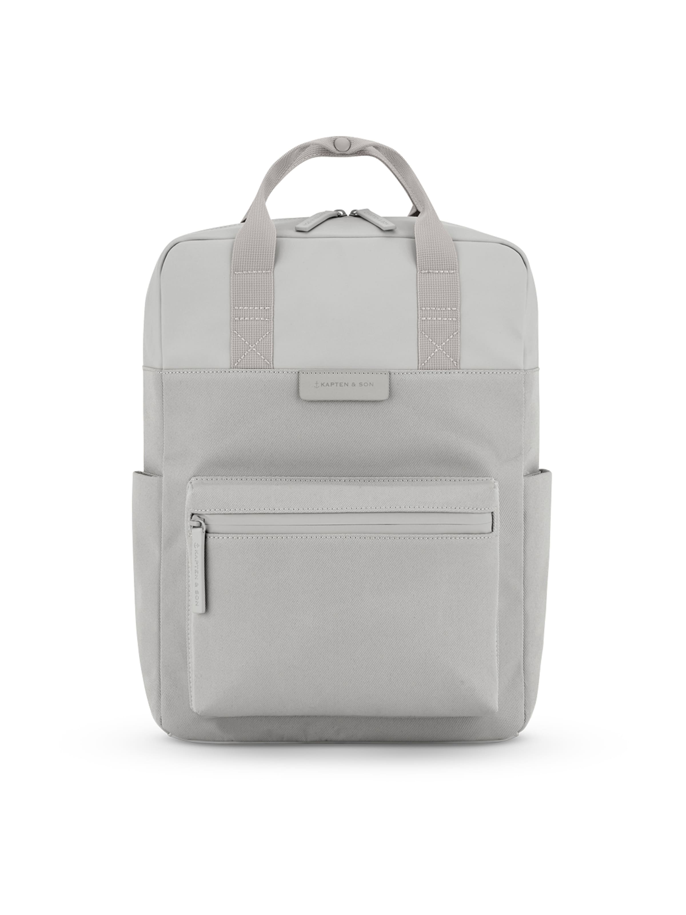 Kapten & Son Rugzak 'Bergen Pro' in Grijs: voorkant