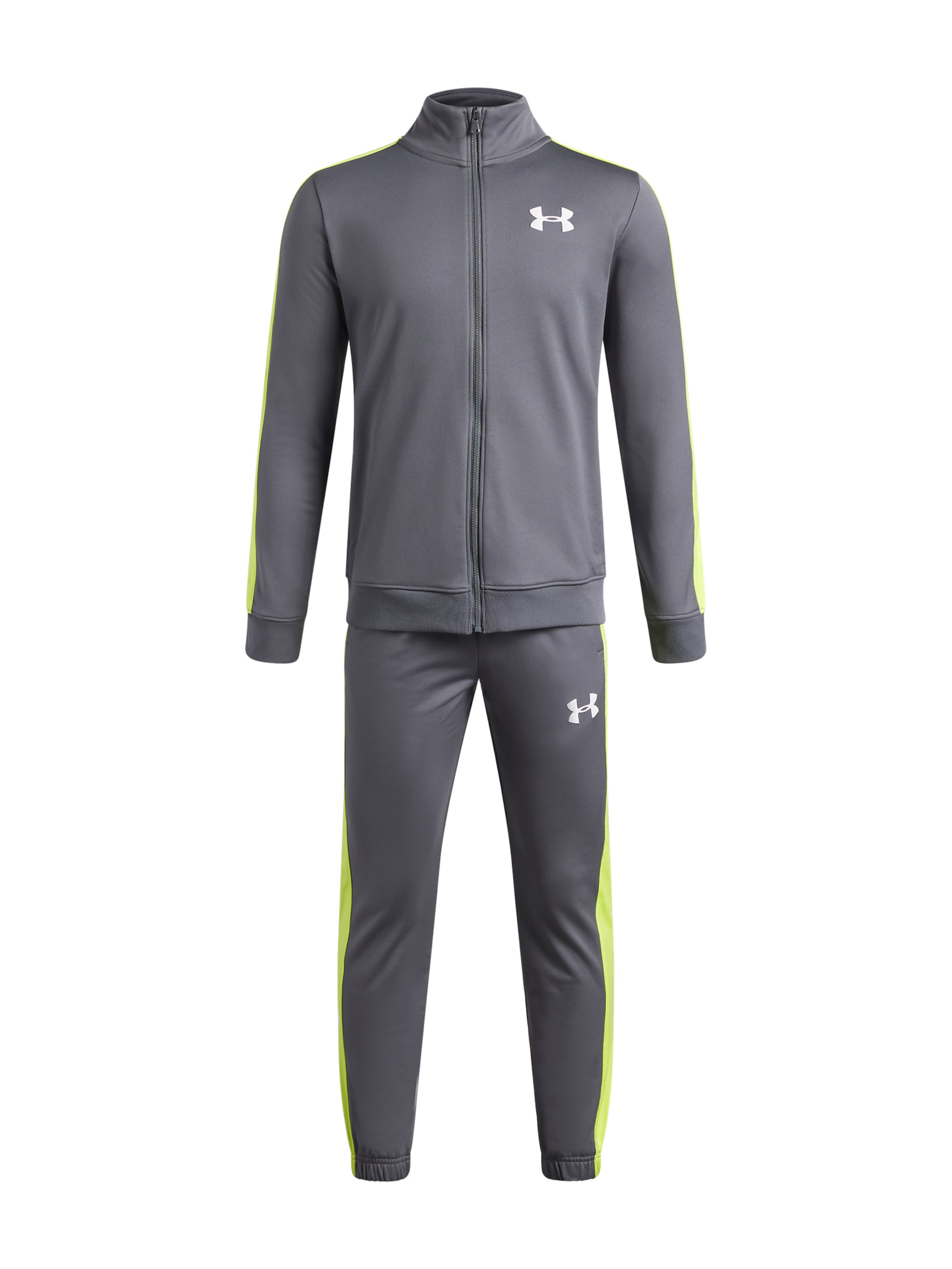UNDER ARMOUR Tracksuit 'Rival' in Grey: front