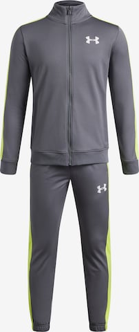 UNDER ARMOUR Tracksuit 'Rival' in Grey: front