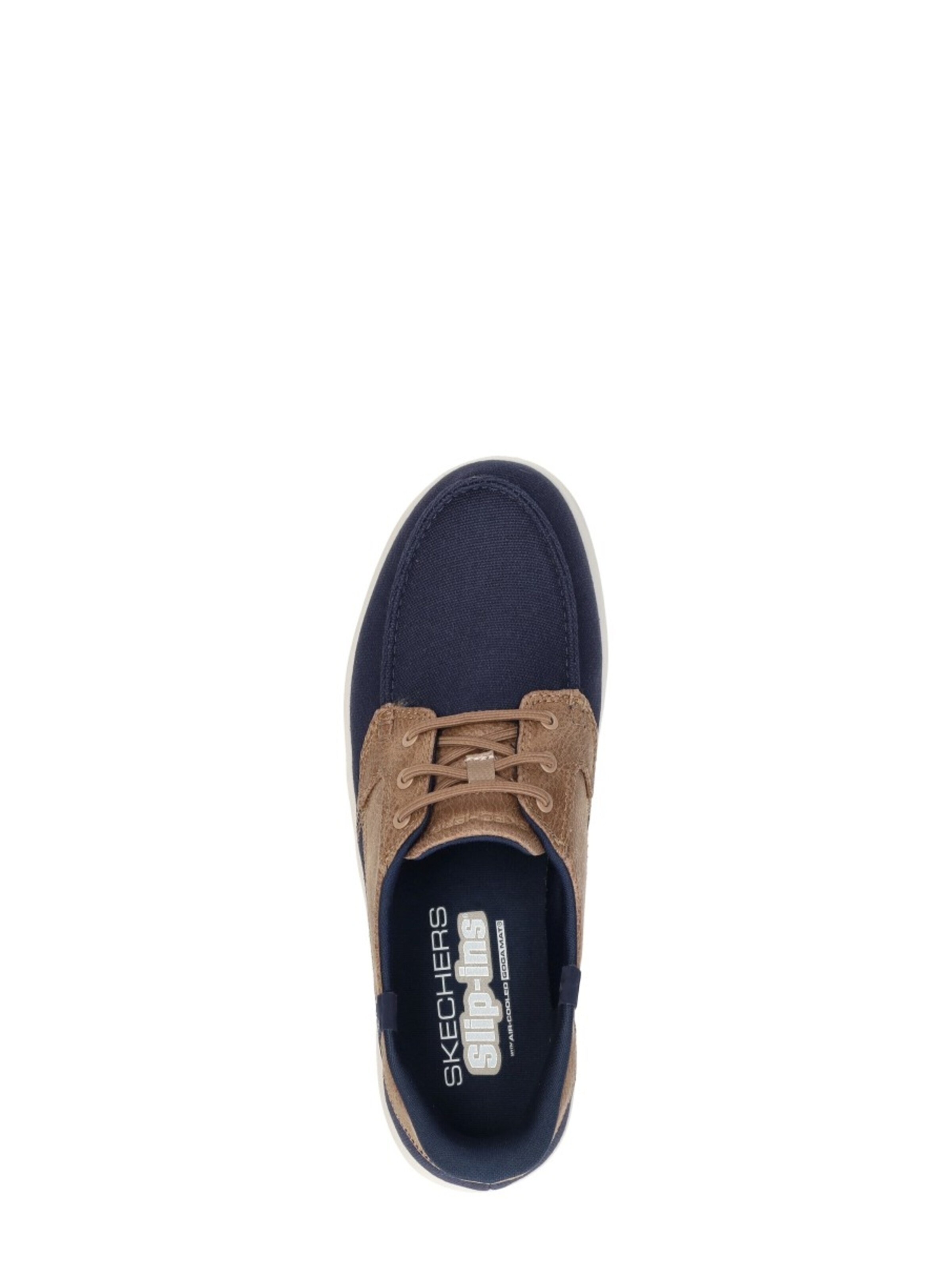 SKECHERS Veterschoen 'Slip-Ins: On-The-Go Flex' in Blauw