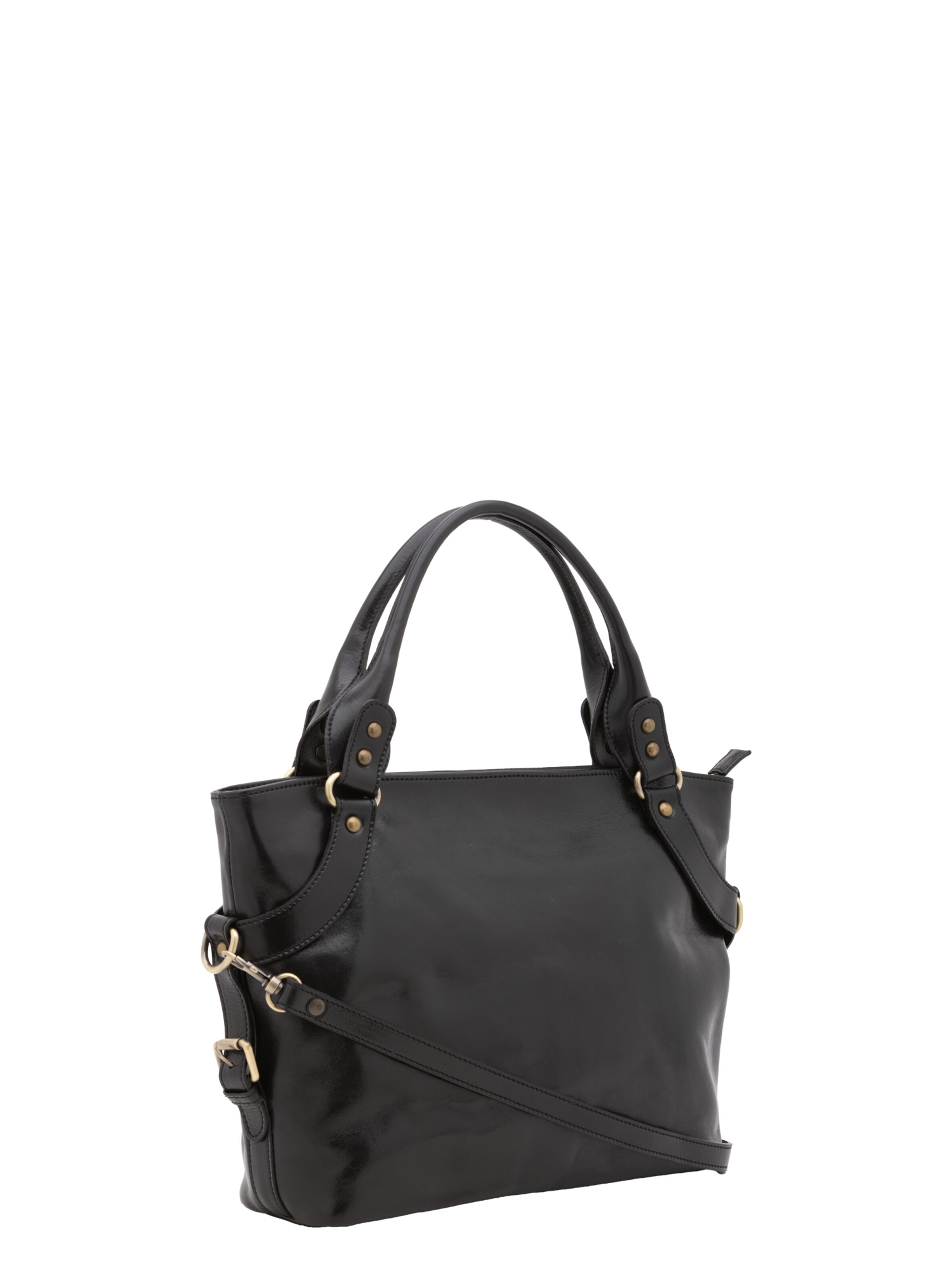 Viola Castellani Handtas in Zwart: voorkant