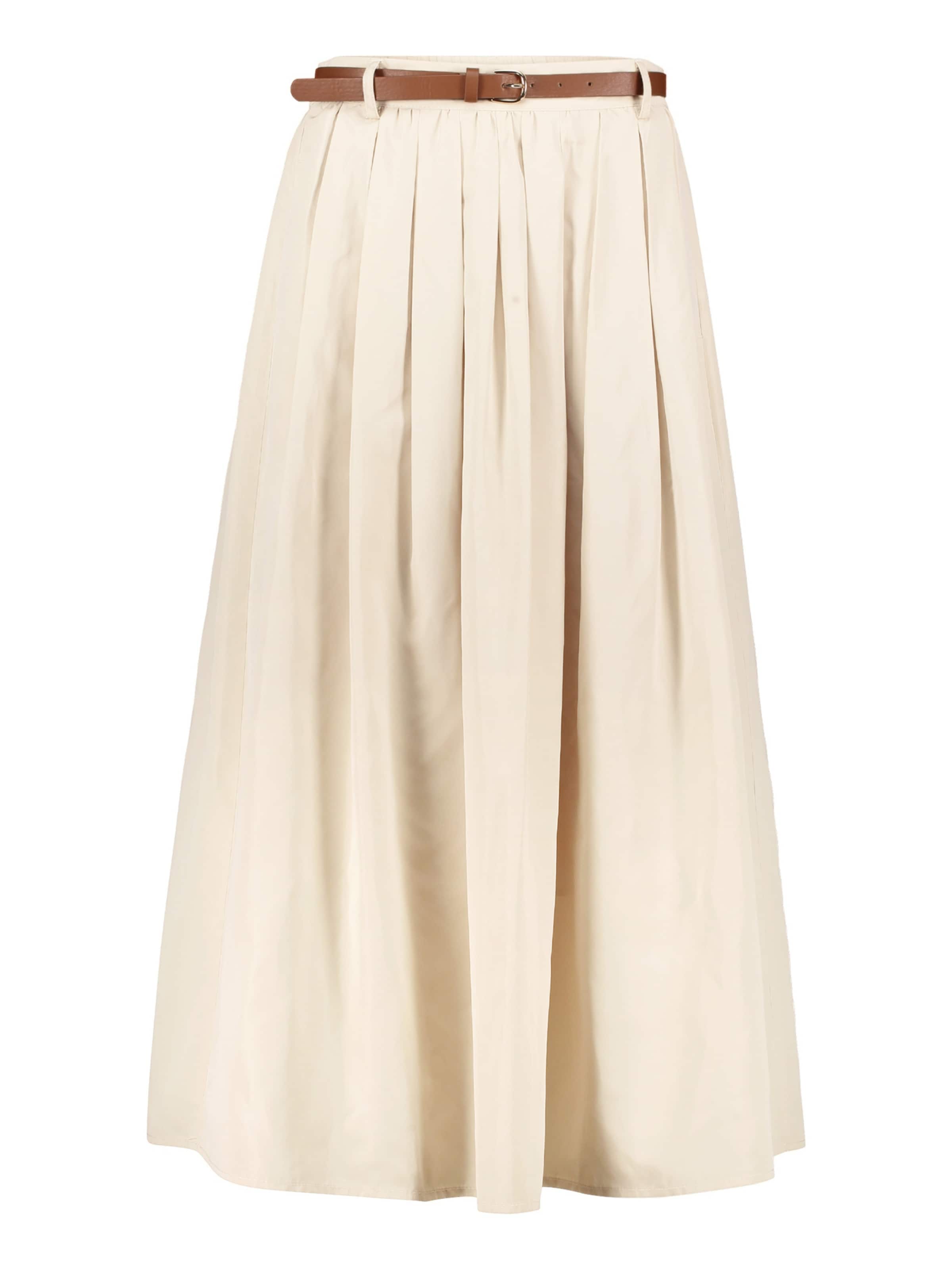 Gonna di Cartoon in beige: frontale